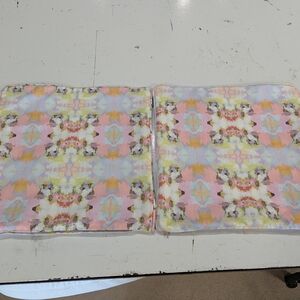 Colorful Patterned Fabric Squares